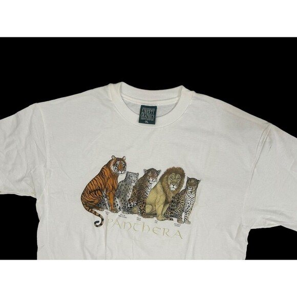Diana Dee Tyler Liberty Graphics  Panthera T Shirt USA Single Stitch Men’s XL - Picture 4 of 11